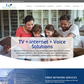 Great Plains Communications LLC AS13807  website