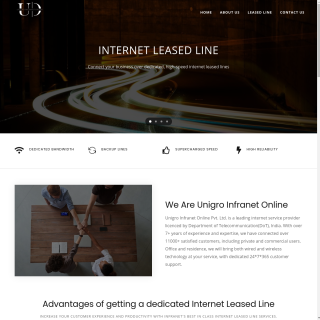 Unigro Infranet Online  website