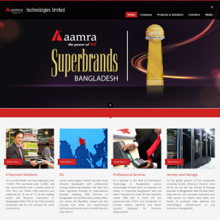  Aamra Technologies AS138420  website