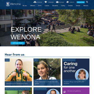 Wenona School website