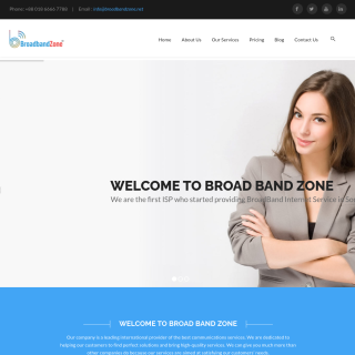 BroadBandZone  website