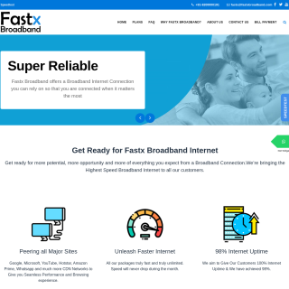 FASTX BROADBAND  website