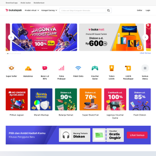 Bukalapak.com AS138802 aka (Bukalapak.com) website
