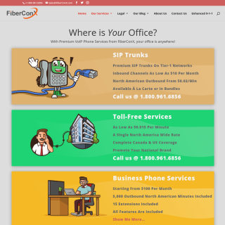  FiberConX Communications Ltd.  aka (FiberConX)  website