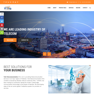 TUFA Telecommunication  website