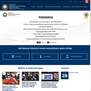 Institut Teknologi Nasional Yogyakarta  website