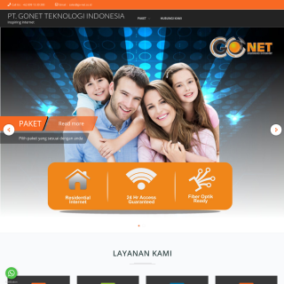  Gonet Teknologi Indonesia  aka (GONET)  website