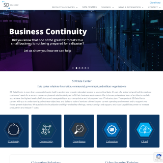  SD Data Center  website