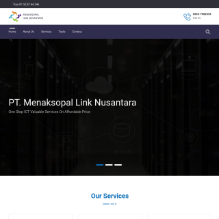 Menaksopal Link Nusantara  website