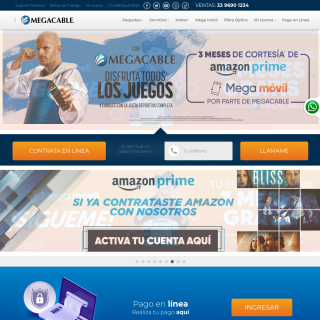  Mega Cable, S.A. de C.V.  aka (Megacable)  website