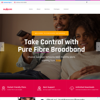 Digiscope Networks  aka (DNPL)  website