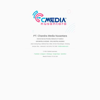 Chandra Media Nusantara  website