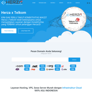 Herza Digital Indonesia  website