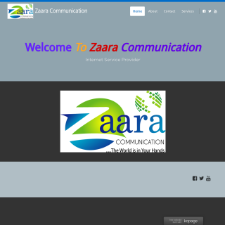 Zaara Communication  website