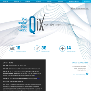 QIX Public  website