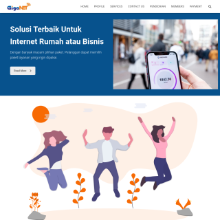  Giga Digital Nusantara  aka (GIGANET)  website
