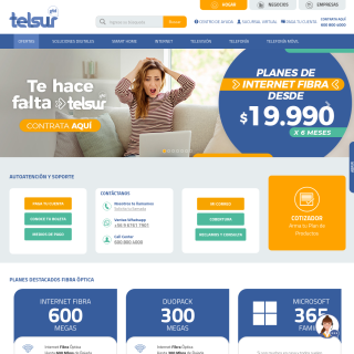  Telefonica del Sur  aka (Gtd Telsur)  website