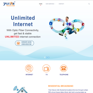 7 Star Telecom  website