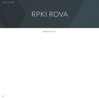  Terence Charles Sweetser  aka (RPKI.DEV)  website