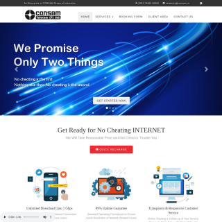  Consam Telecom  website