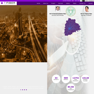  Telangana Fiber Grid  aka (TFiber)  website