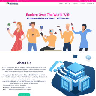 ASVISH NETWORKS aka (ASVISH BROADBAND) website