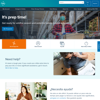  Portland General Electric  website