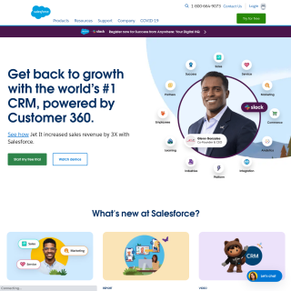 Salesforce.com  website