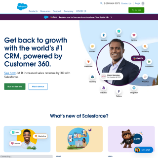  Salesforce.com  website