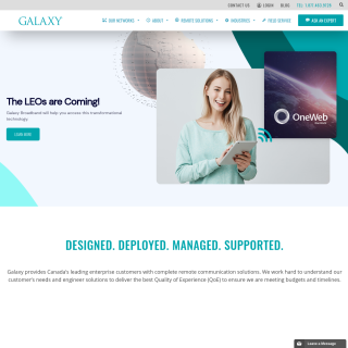  Galaxybroadband Communications Inc  aka (GBC)  website