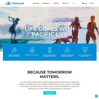 Pacific Life  website