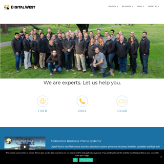 Digital West Networks, Inc.  website
