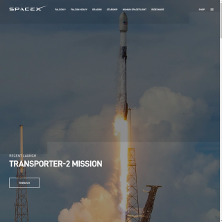  SpaceX Starlink  aka (Space Exploration Technologies Corp)  website