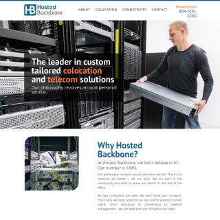  Hosted Backbone  aka (Hosted Backbone, LLC)  website