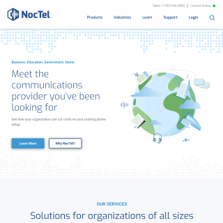  NocTel Communications, Inc.  aka (NocTel)  website