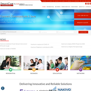 Smartcom Telephone  website