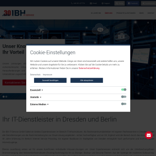 IBH IT-Service GmbH  website