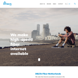 DELTA Fiber - AS15435  website