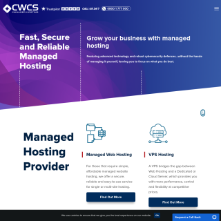  CWCS Managed Hosting  website