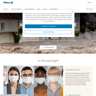 Allianz Technology  website
