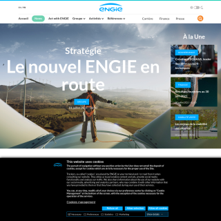 ENGIE Belgium  website