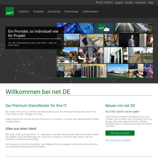  net.DE AG  website