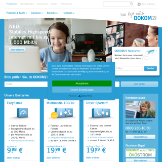 DOKOM21  website