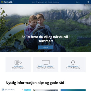  Tafjord Marked AS  website