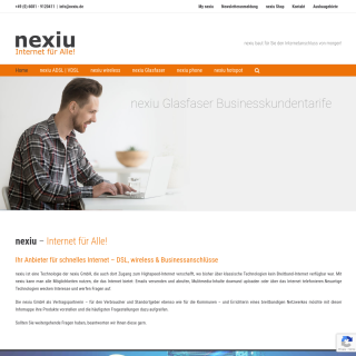  nexiu GmbH  website