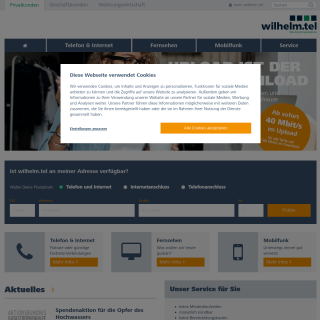  wilhelm.tel GmbH  aka (willy.tel / Stadtwerke Norderstedt)  website