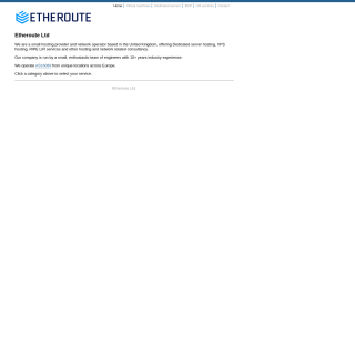  Etheroute  aka (as16089.net)  website