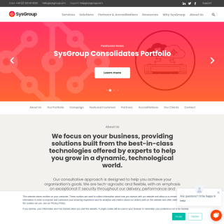  SysGroup  website