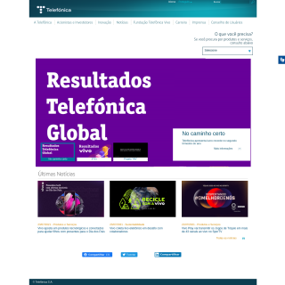  TELEFÔNICA BRASIL AS16885  aka (Vivo)  website