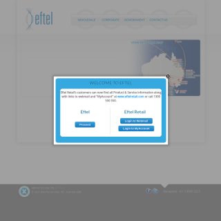  Eftel  aka (Datafast, Keypoint, AAnet, DFT Wholesale)  website